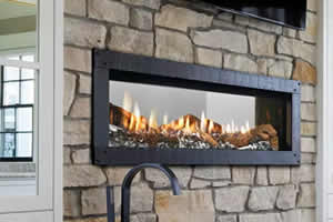 See Through Gas Fireplaces