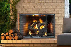 Outdoor Wood Fireplaces